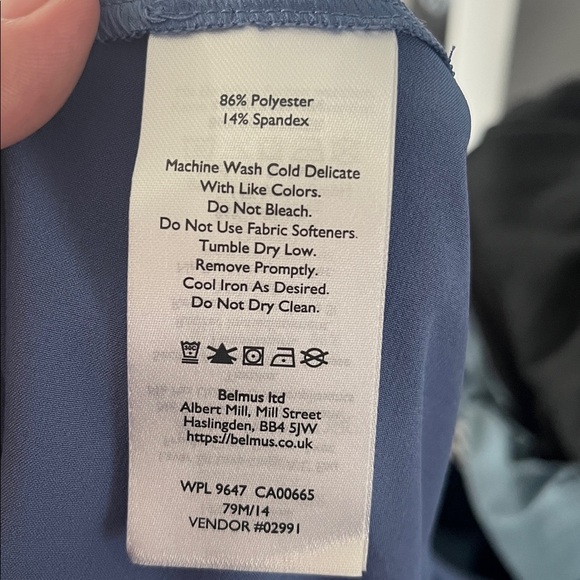 Eddie Bauer Light Blue Dress Size 2X - Picture 6 of 6